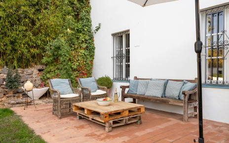 Outdoor seating areas