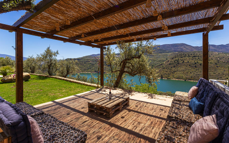 Pergola with chill-out area