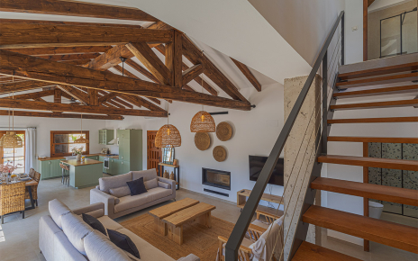 Stairs to attic en suite bedroom