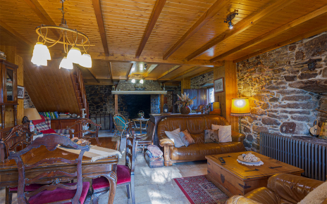 The old living room of this farmhouse