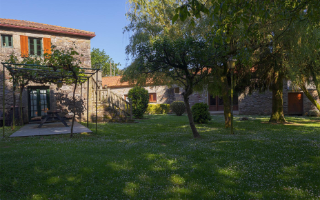 Gardens with natural shade.Games room opposite.