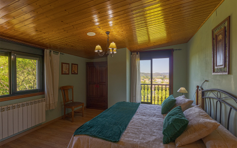 Bedroom 1 (Spring) with balcony