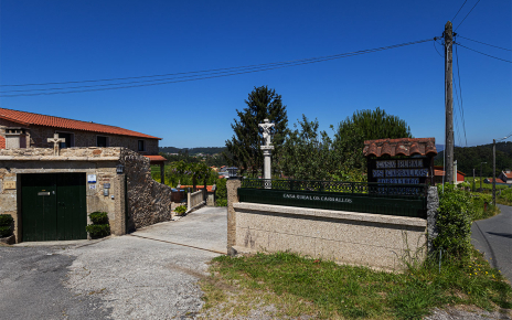 Access into parking area