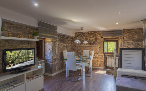 Living/dining area on first floor