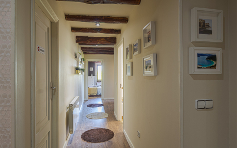 Hallway to bedrooms on first floor