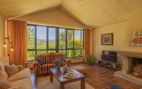 Large windows from living area