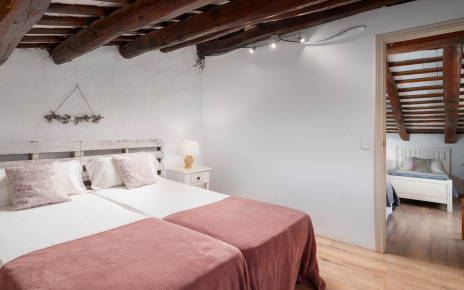 Bedroom 10 links with bedroom 9 upper level