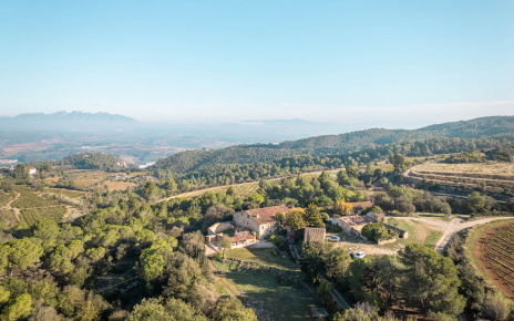 Gran privacidad con vistas las montañas de Montserrat