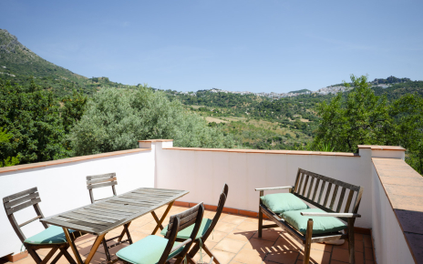 Terraza primera planta, también con vistas a Gaucín