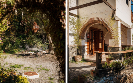 Porche en entrada principal