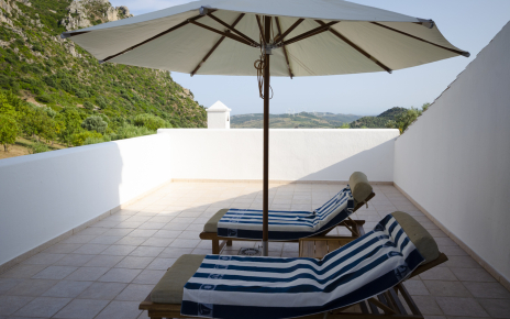 Master bedroom private terrace