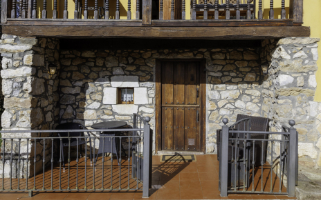 Main door and front terraces