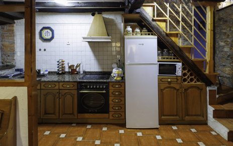 Kitchen and stairs to first floor