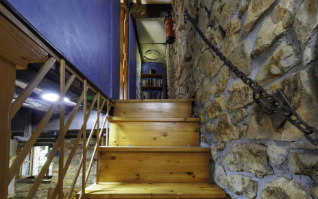 Stairs to first floor are steepish