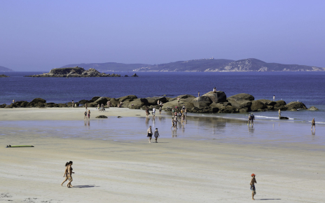 A Lanzada: una de las playas de la zona