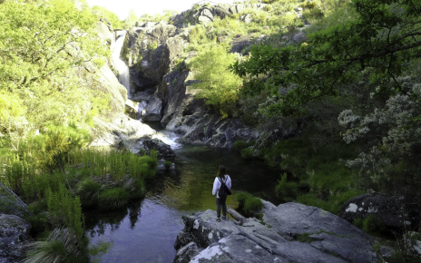 This cascade is one hour walk from your villa
