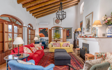 The lounge is a light, open space