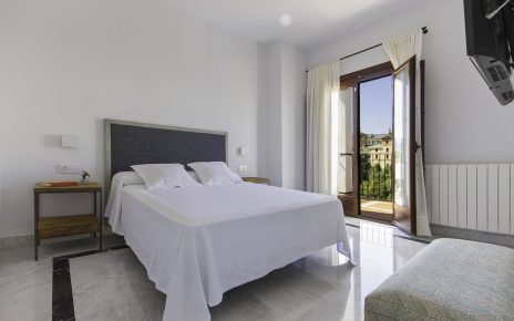 Habitación con terraza y vistas extraordinarias