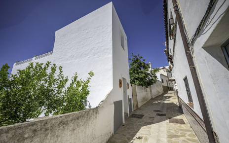 Street at the back of the house