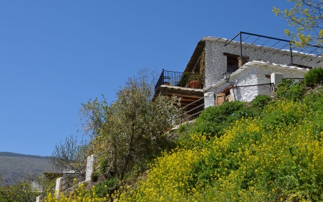 La distribución de esta casa rural es hermosa