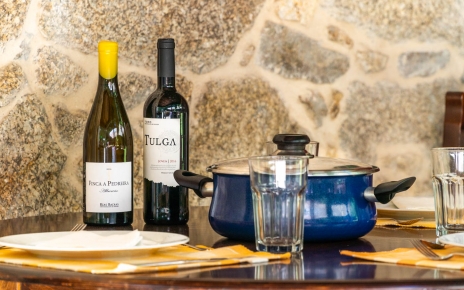 Enjoy superb local wine and food