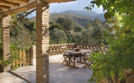 The view from the terrace