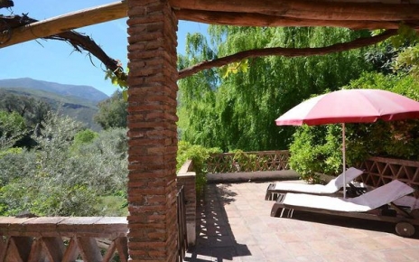 The view from the terrace