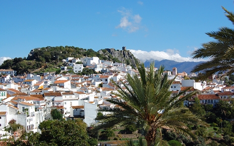 Gaucin village in the Ronda mountains