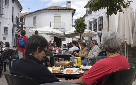 Tapas time in Grazalema village