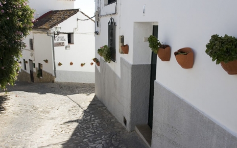 A street in one of the Pueblos Blancos