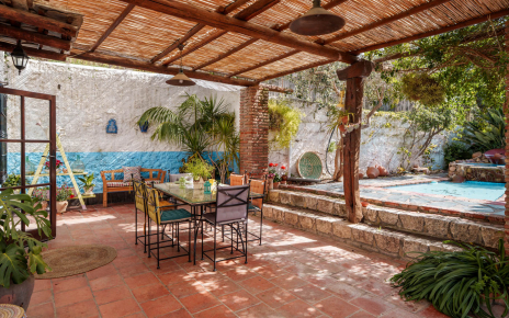 Fácil acceso a cocina desde zona de terraza