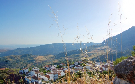 Gaucin village from the hills